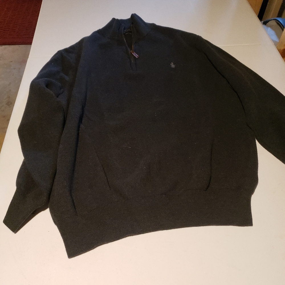 1/4 zip  sweater